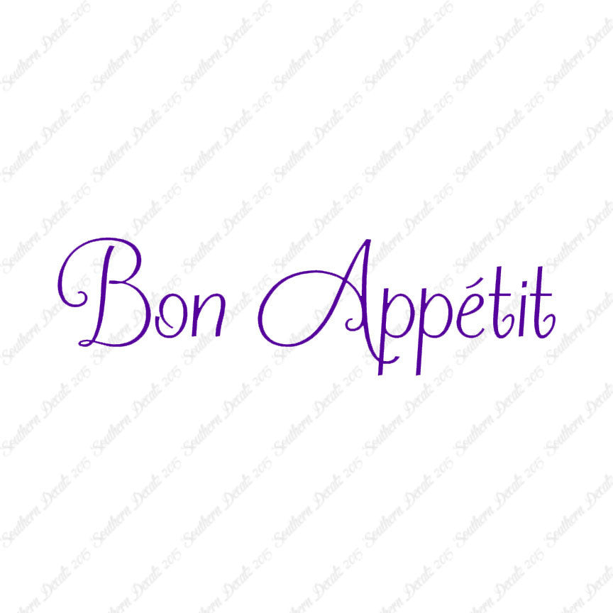 French Bon Appetit