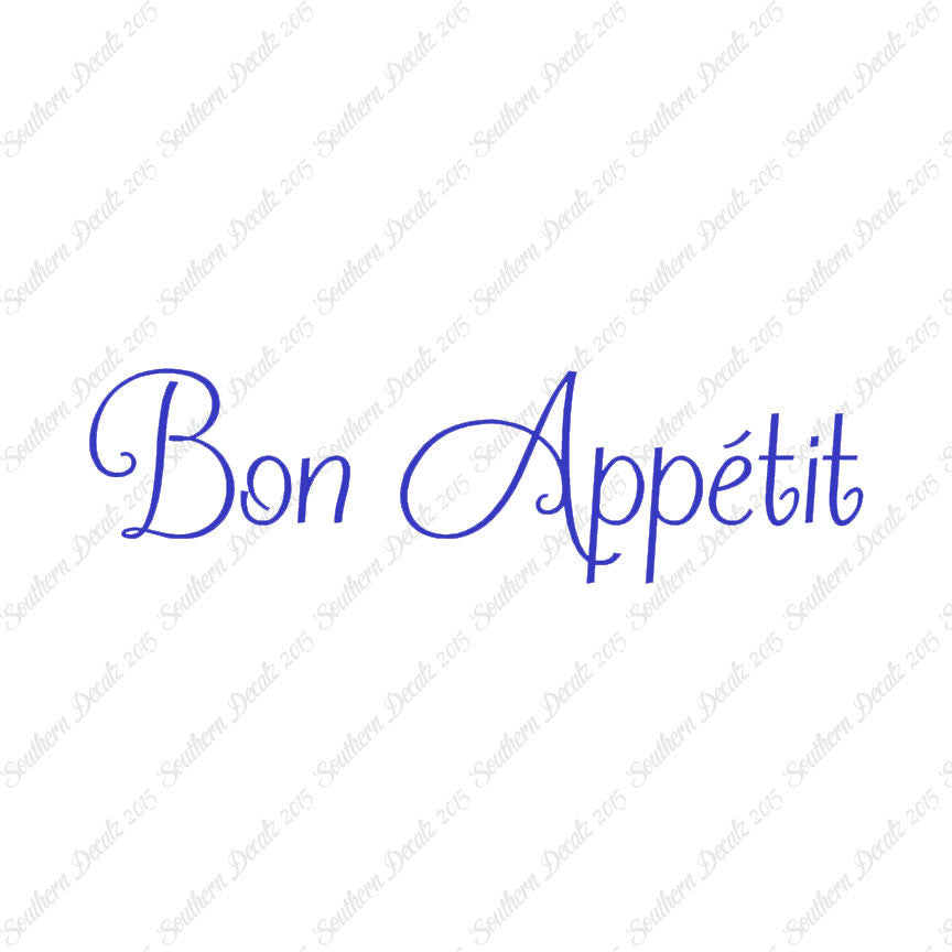 French Bon Appetit