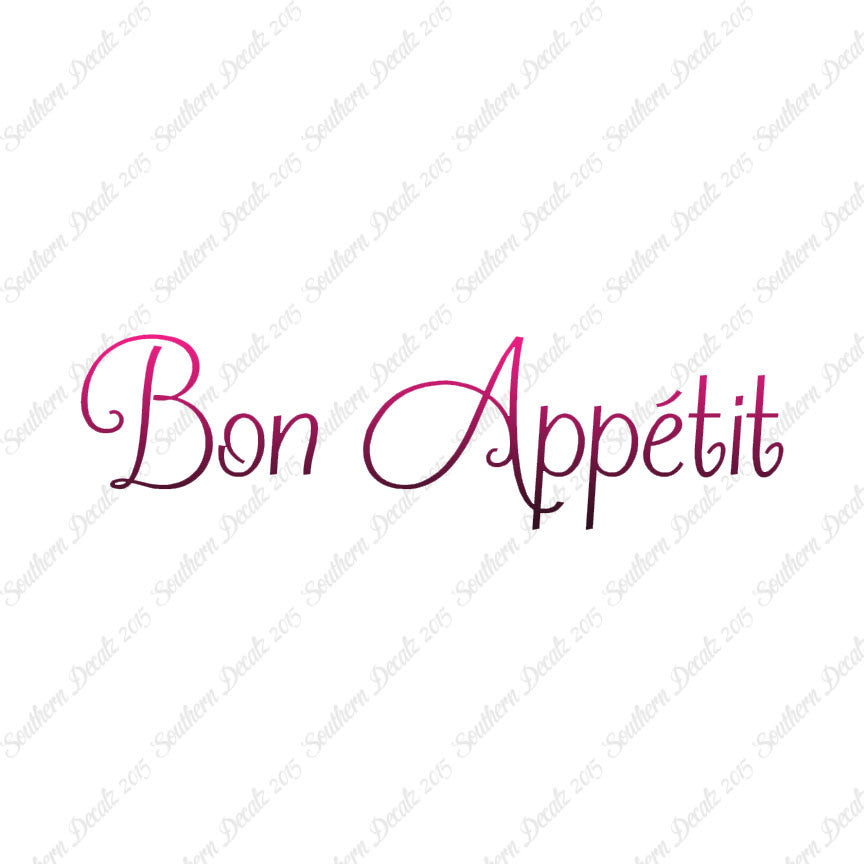 French Bon Appetit