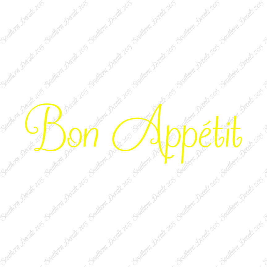 French Bon Appetit