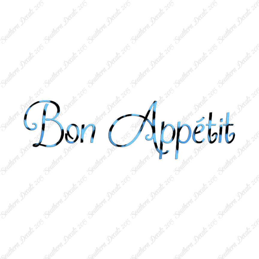 French Bon Appetit