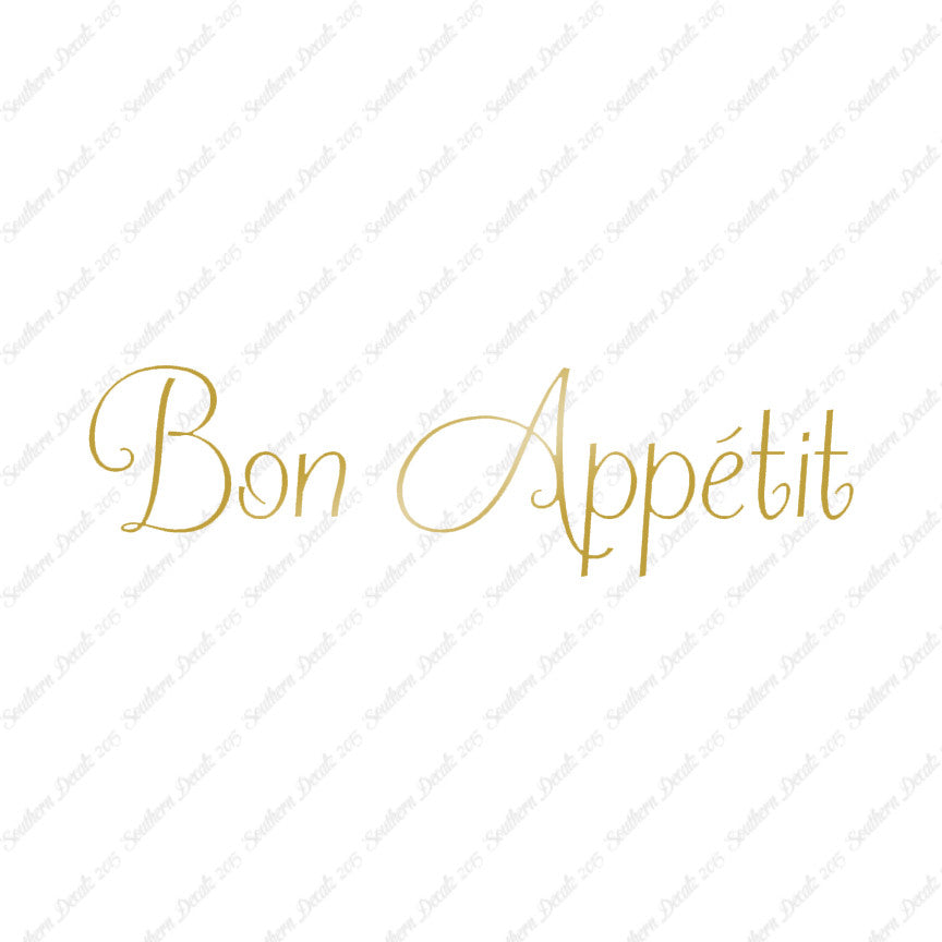French Bon Appetit