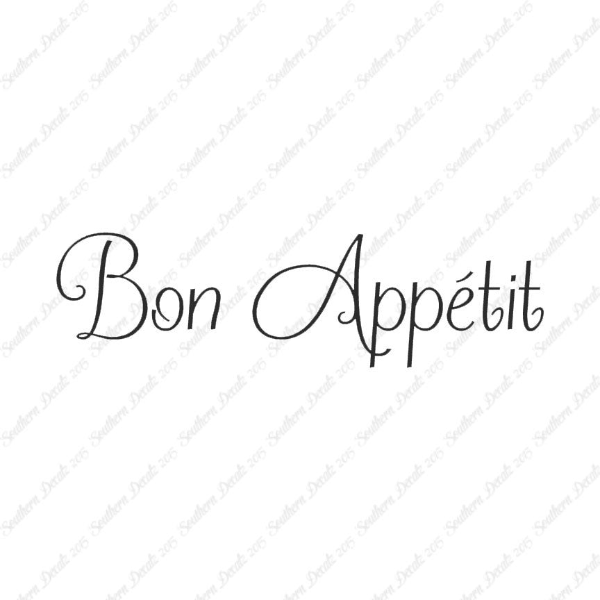 French Bon Appetit