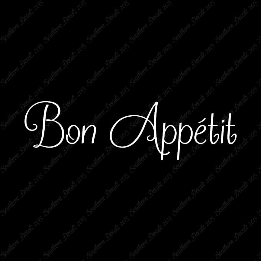 French Bon Appetit