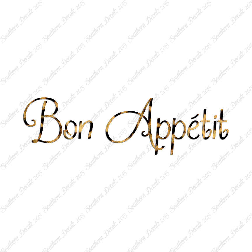 French Bon Appetit