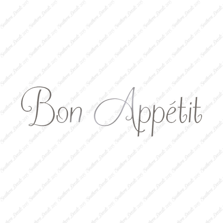 French Bon Appetit