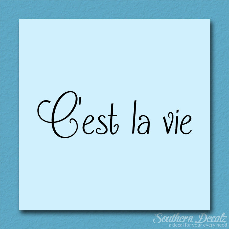 French C'est La Vie