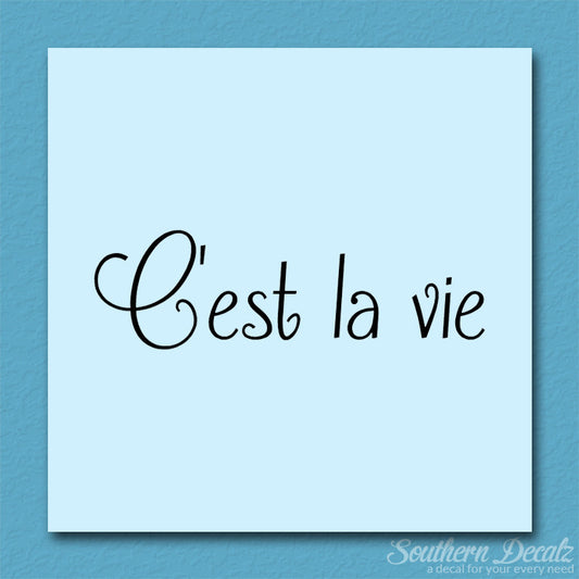 French C'est La Vie