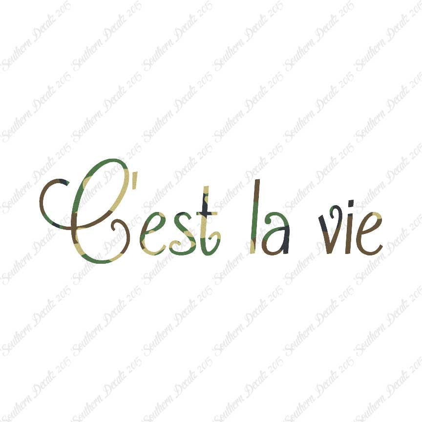 French C'est La Vie
