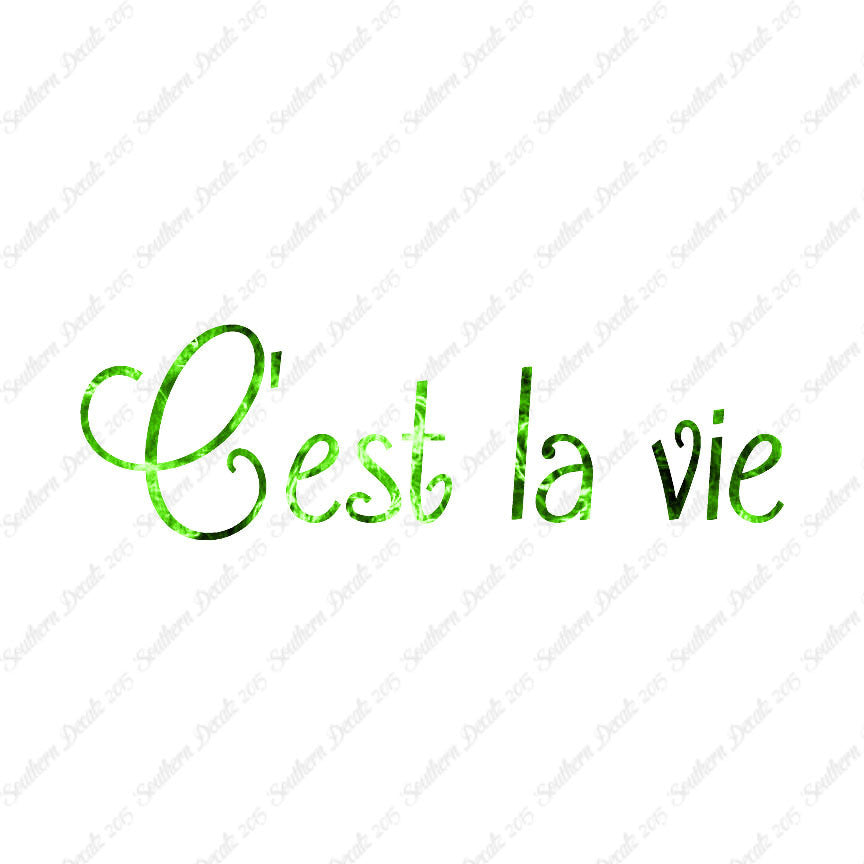 French C'est La Vie