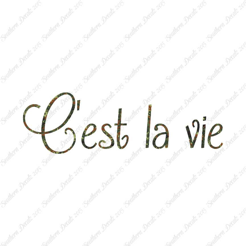 French C'est La Vie