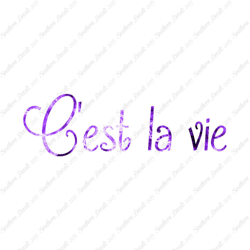 French C'est La Vie