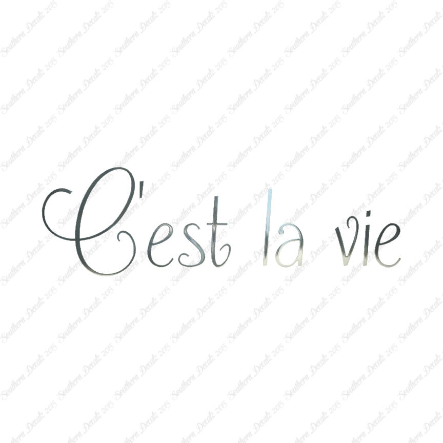 French C'est La Vie