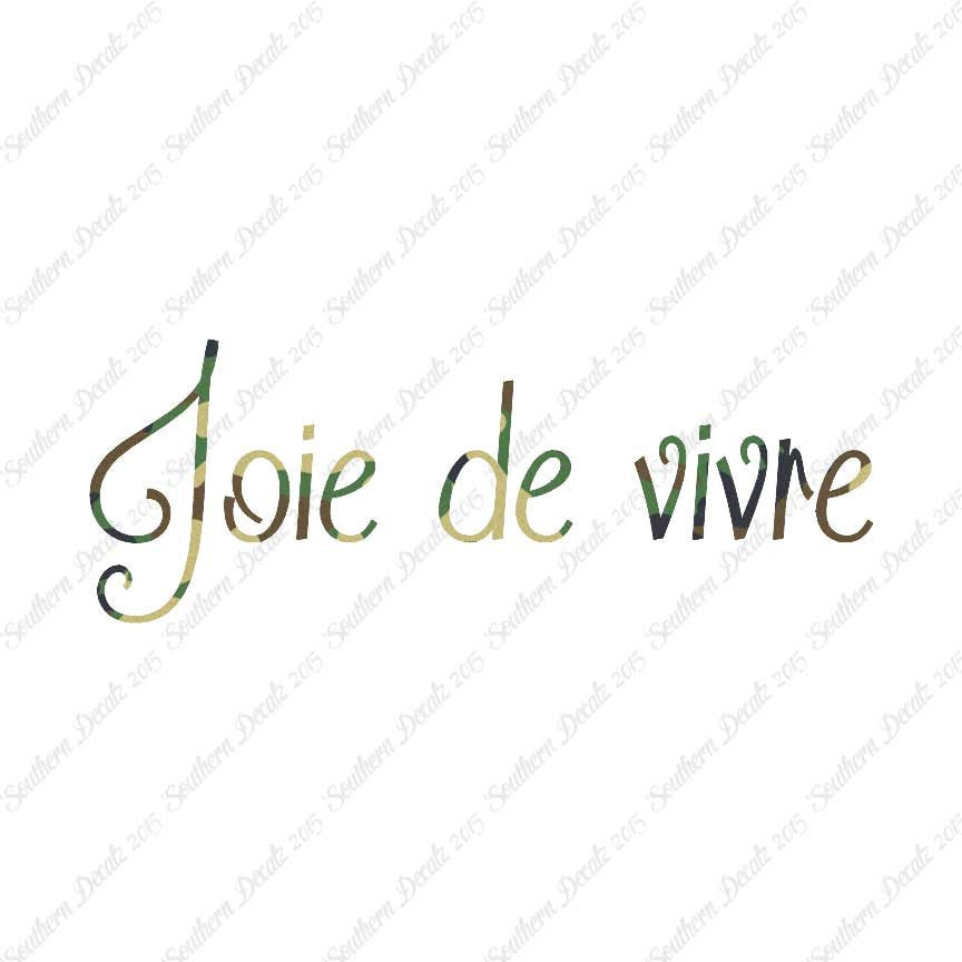 French Joie De Vivre
