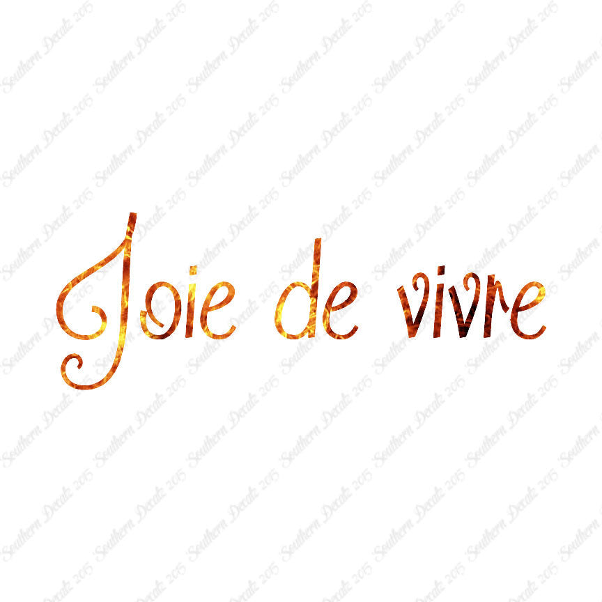 French Joie De Vivre