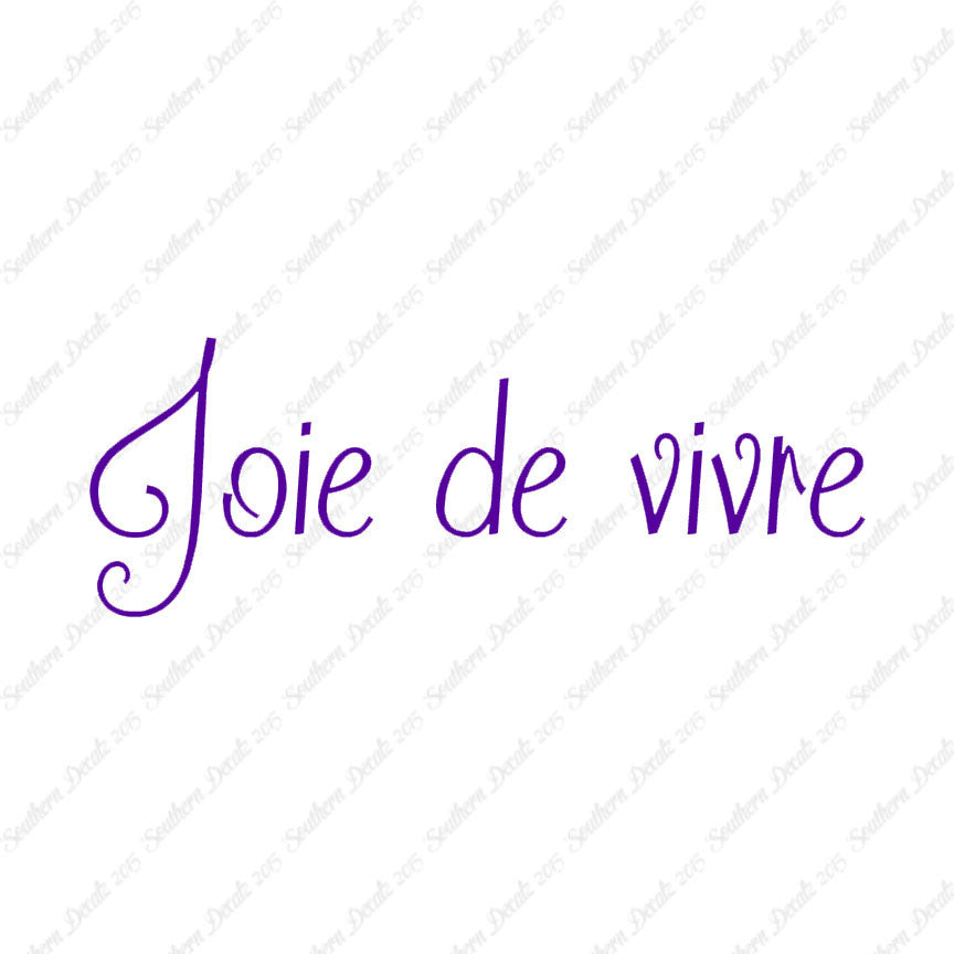 French Joie De Vivre