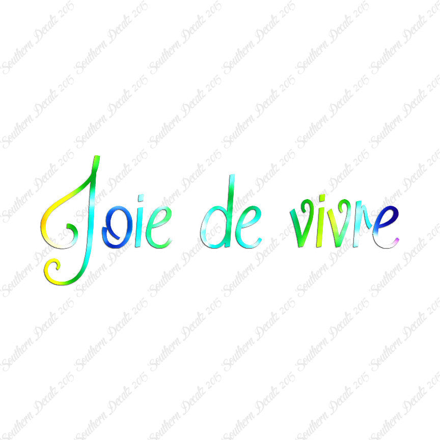 French Joie De Vivre