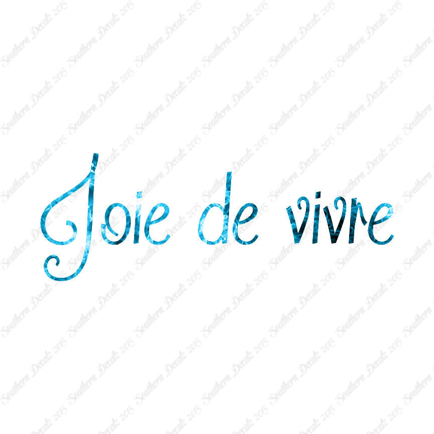 French Joie De Vivre