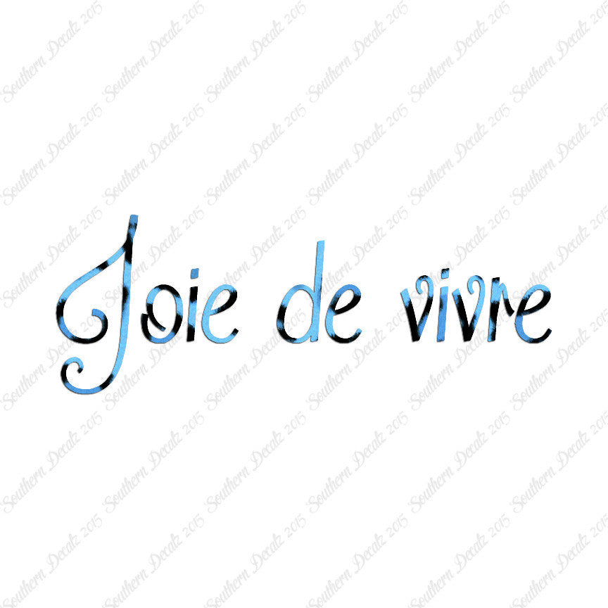 French Joie De Vivre