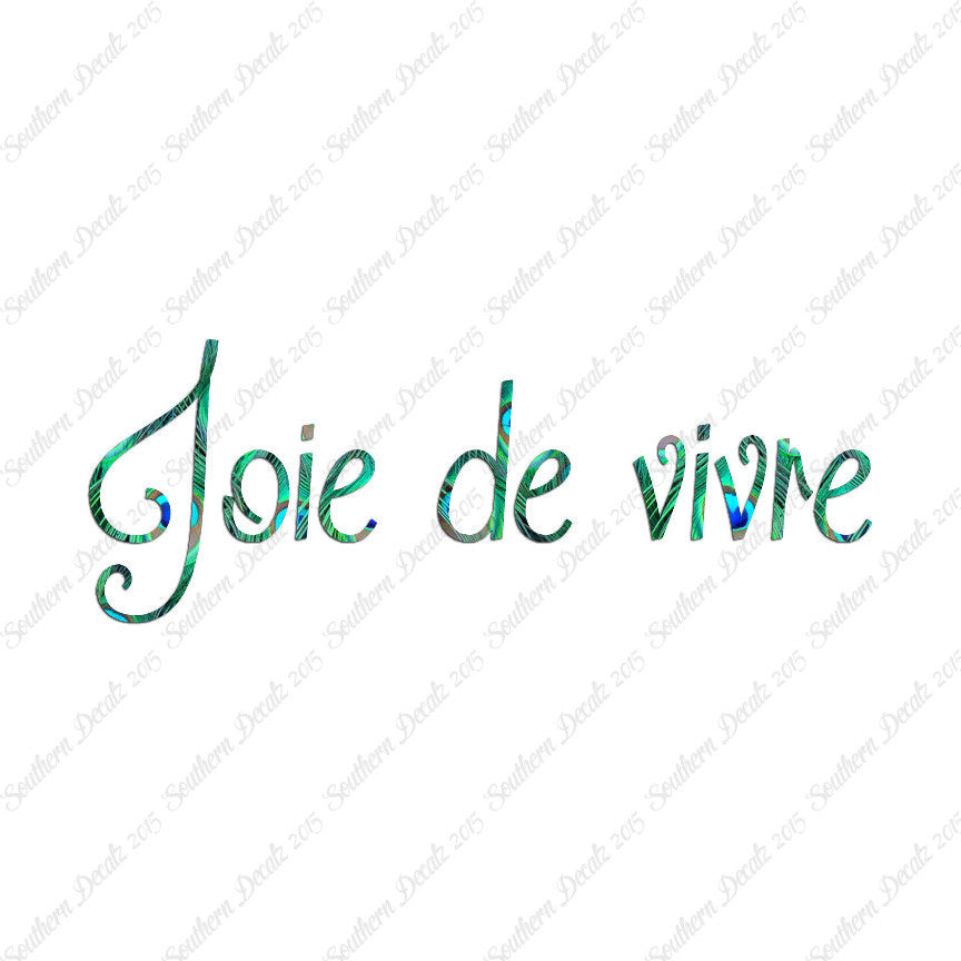 French Joie De Vivre