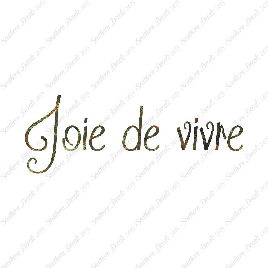 French Joie De Vivre