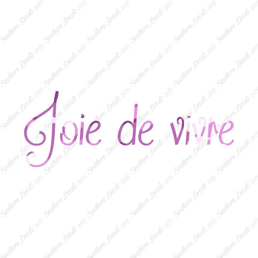 French Joie De Vivre