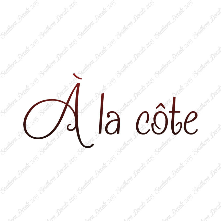 French A La Cote