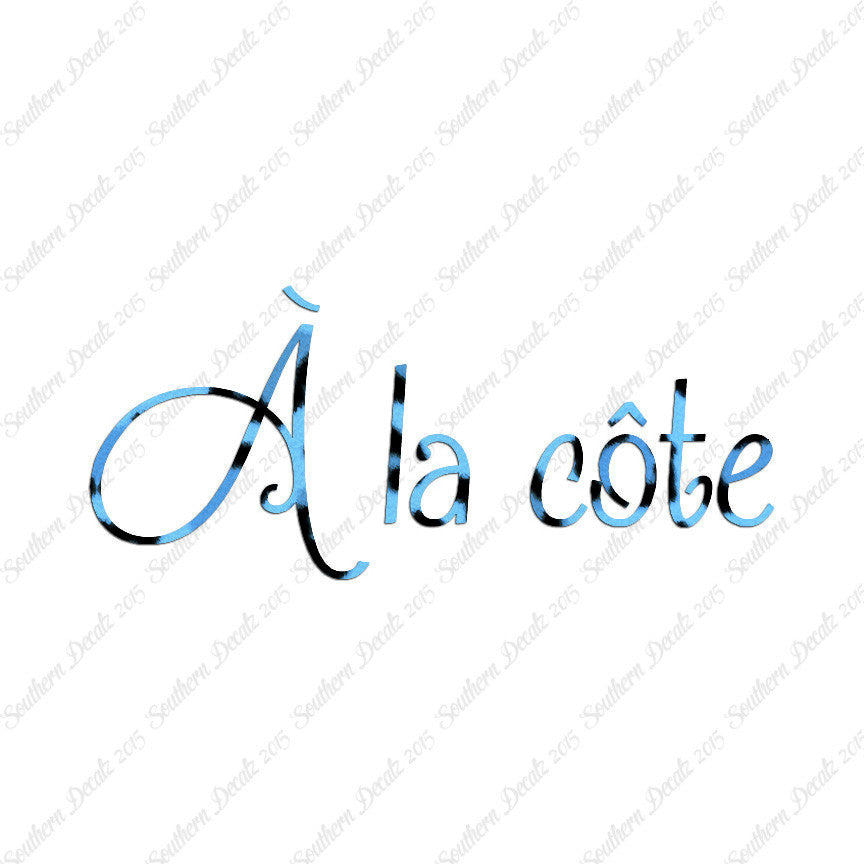 French A La Cote