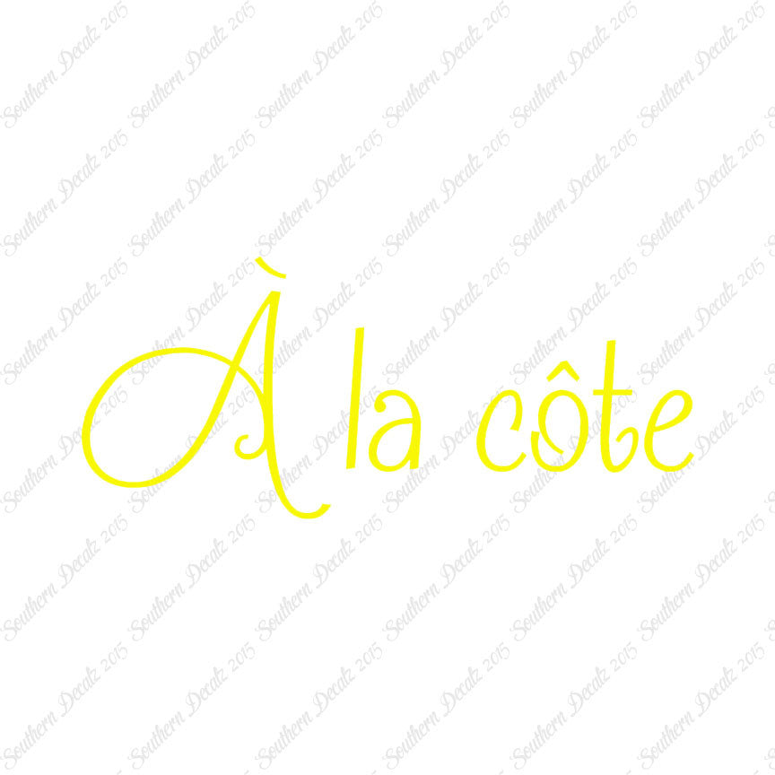 French A La Cote