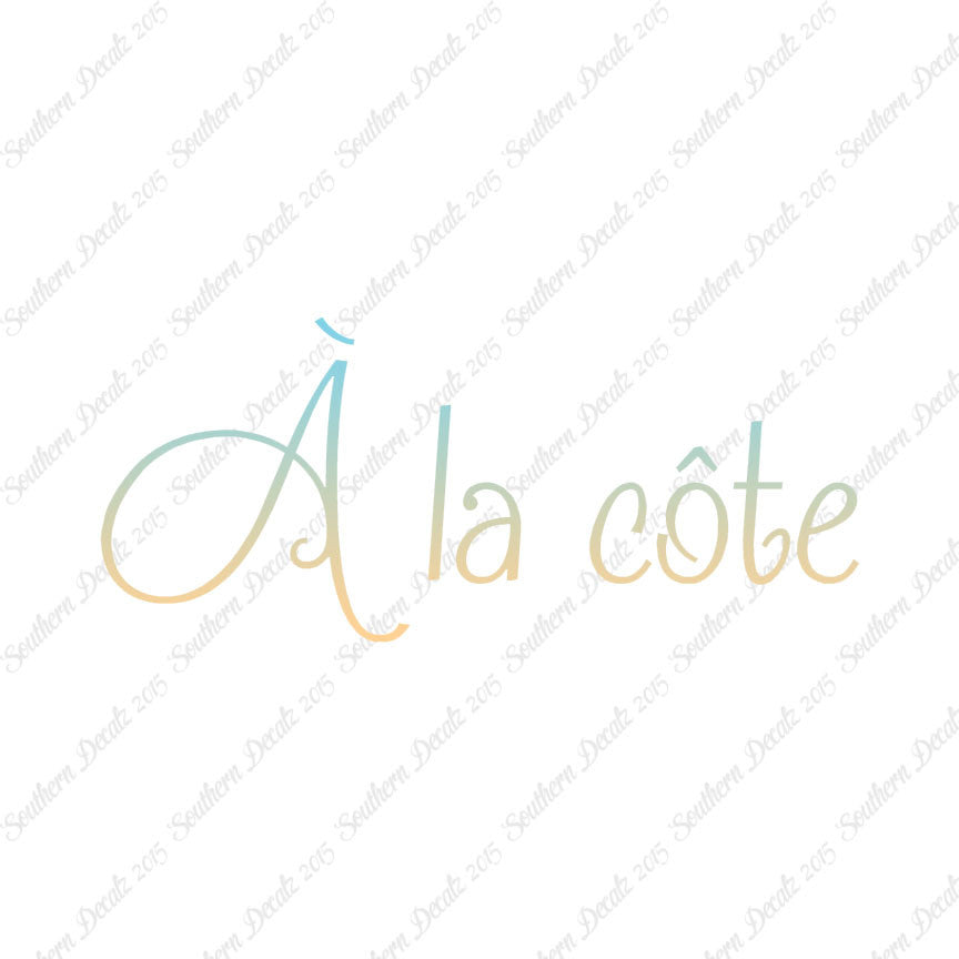 French A La Cote