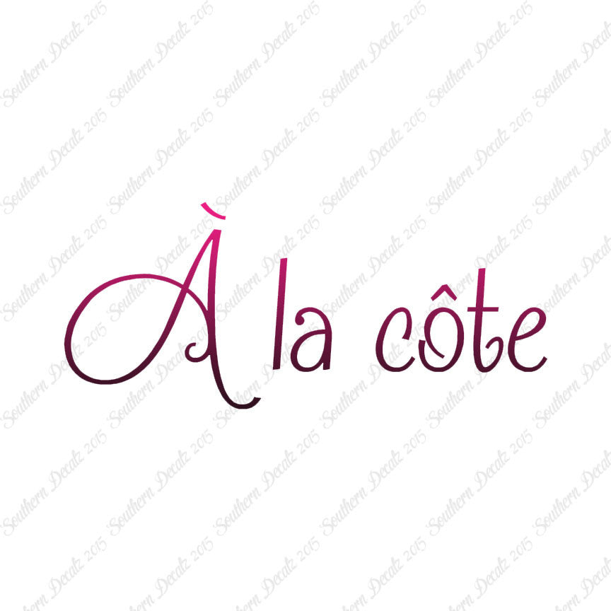 French A La Cote