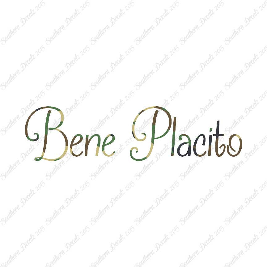 Italian Bene Placito