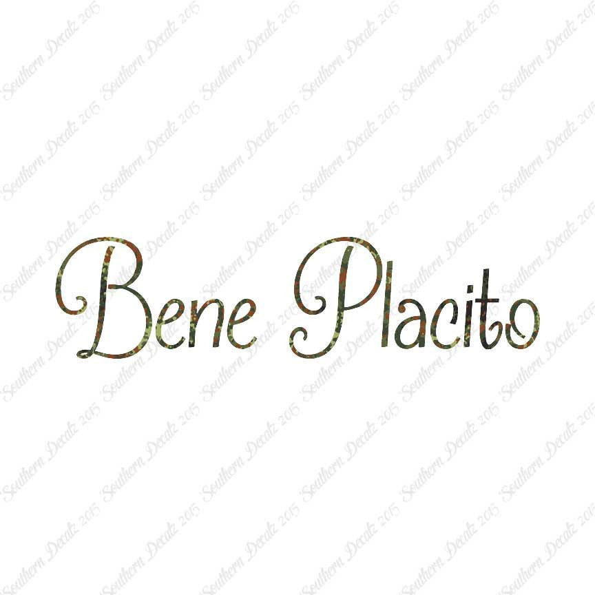 Italian Bene Placito