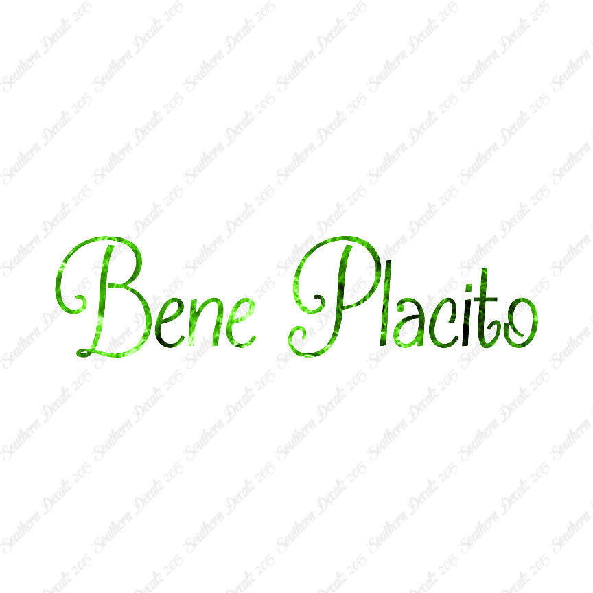 Italian Bene Placito