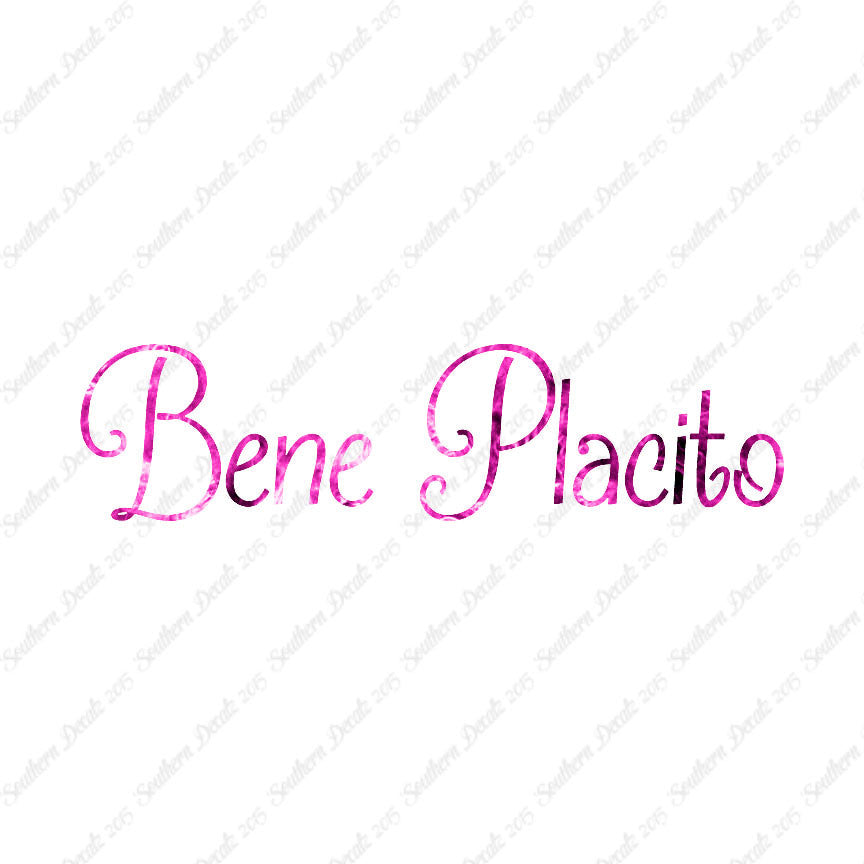 Italian Bene Placito