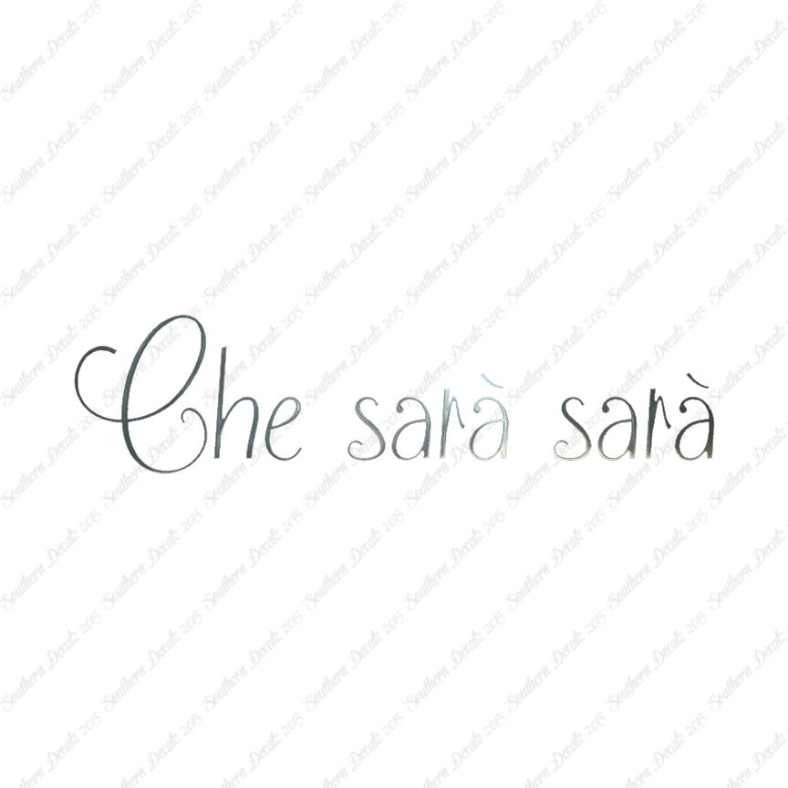 Italian Che Sara Sara