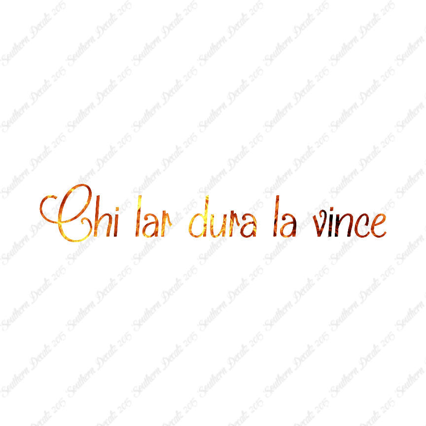 Italian Chi Lar Dura La Vince