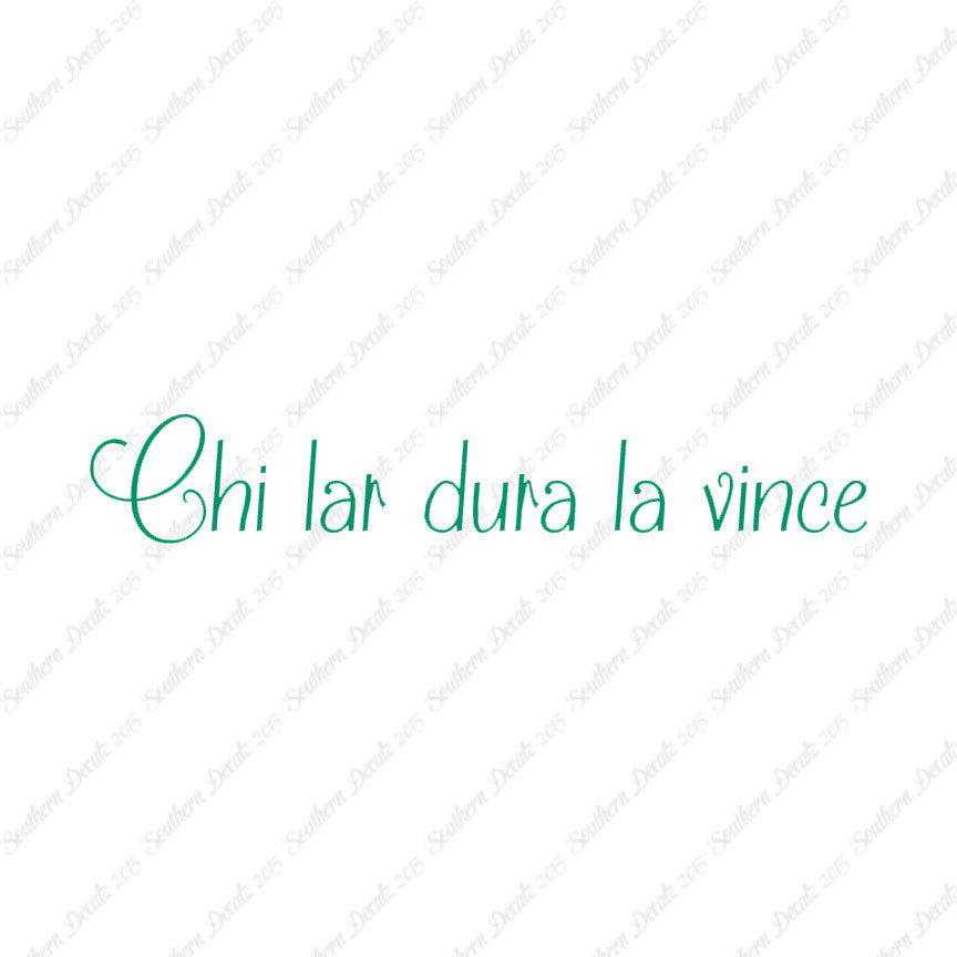 Italian Chi Lar Dura La Vince