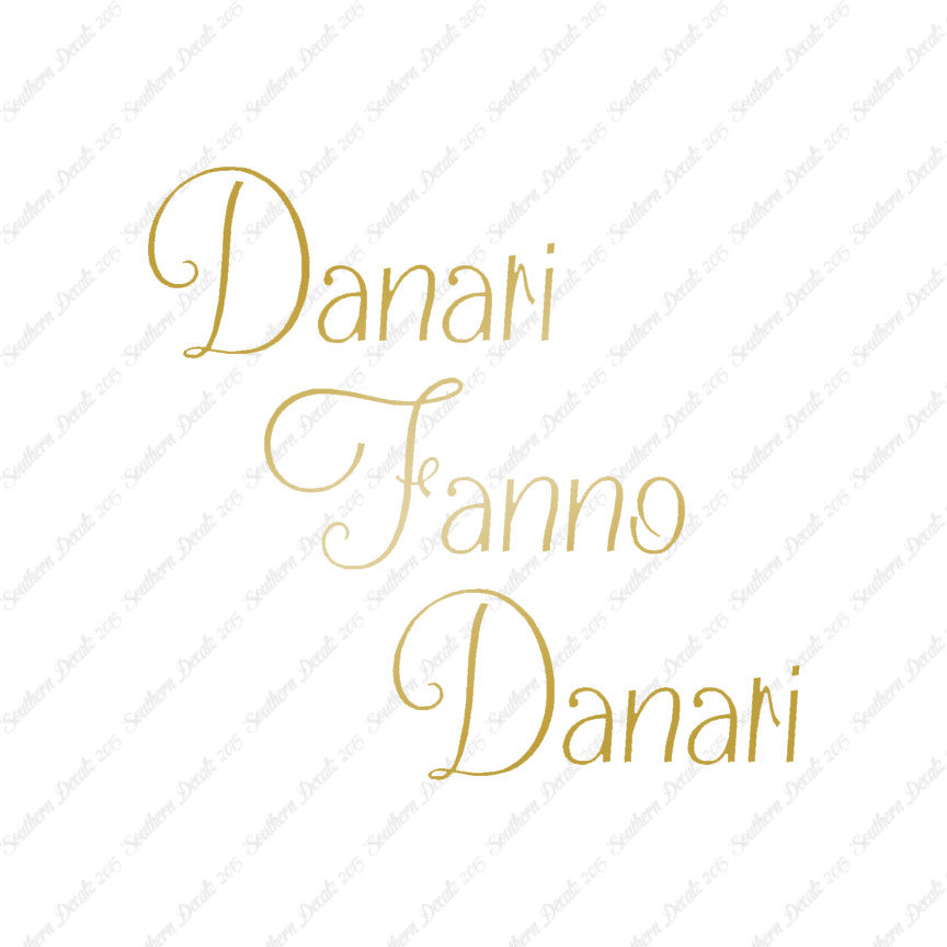 Italian Danari Fanno Danari