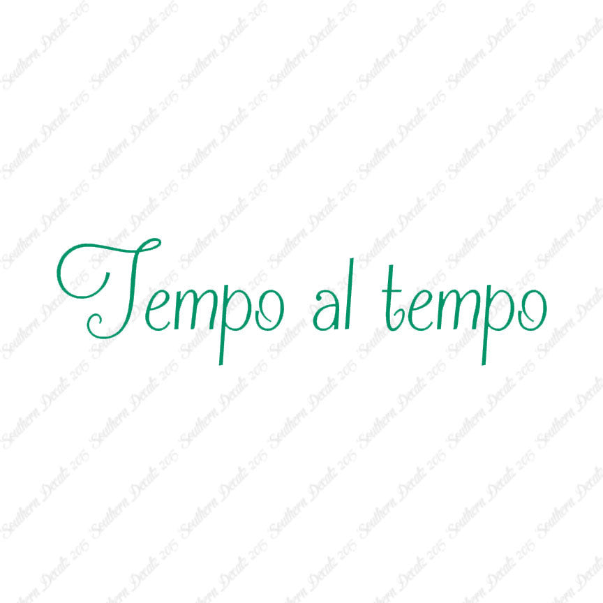 Italian Temo Al Tempo