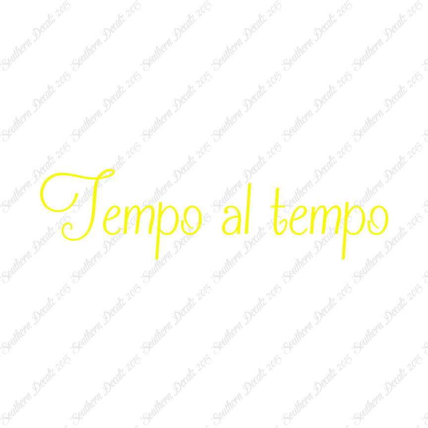 Italian Temo Al Tempo