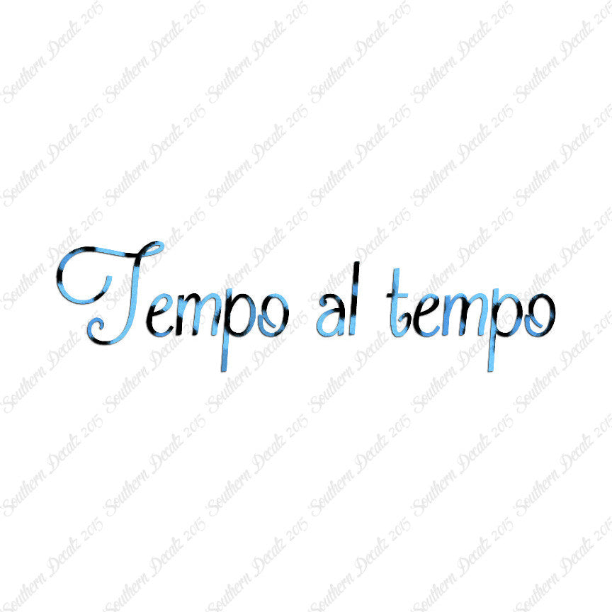 Italian Temo Al Tempo
