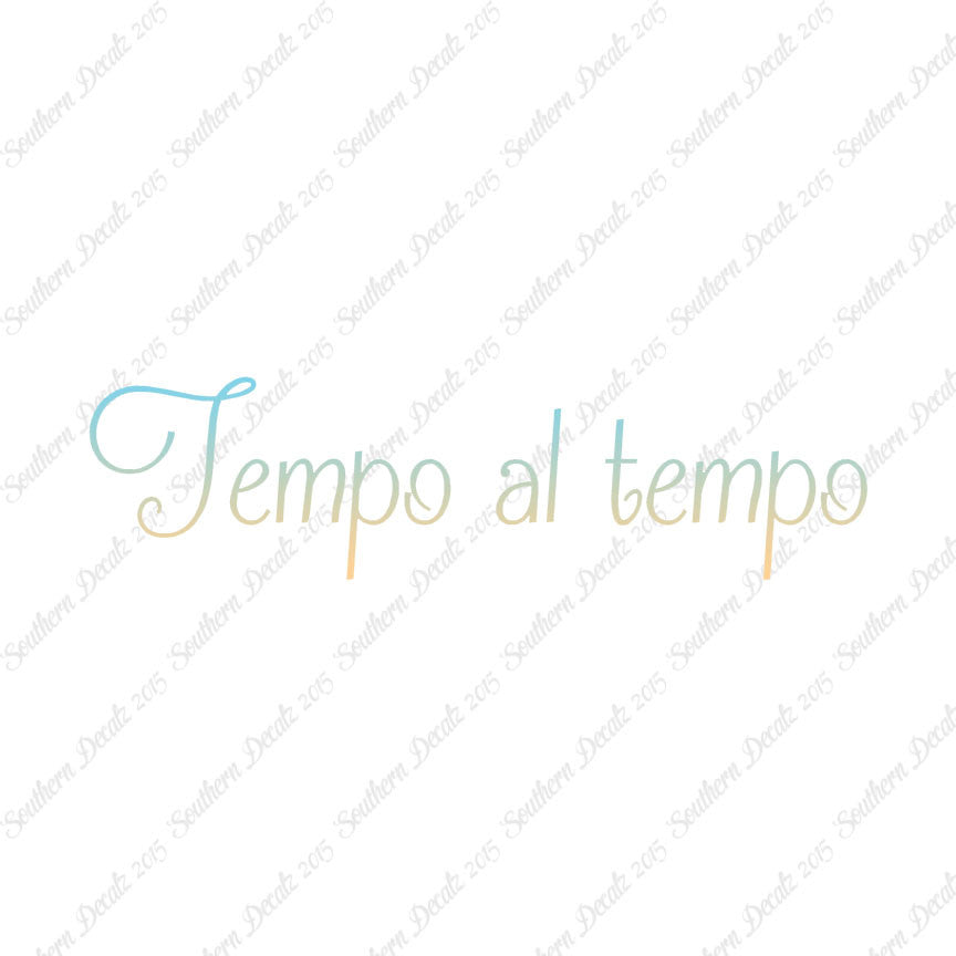 Italian Temo Al Tempo