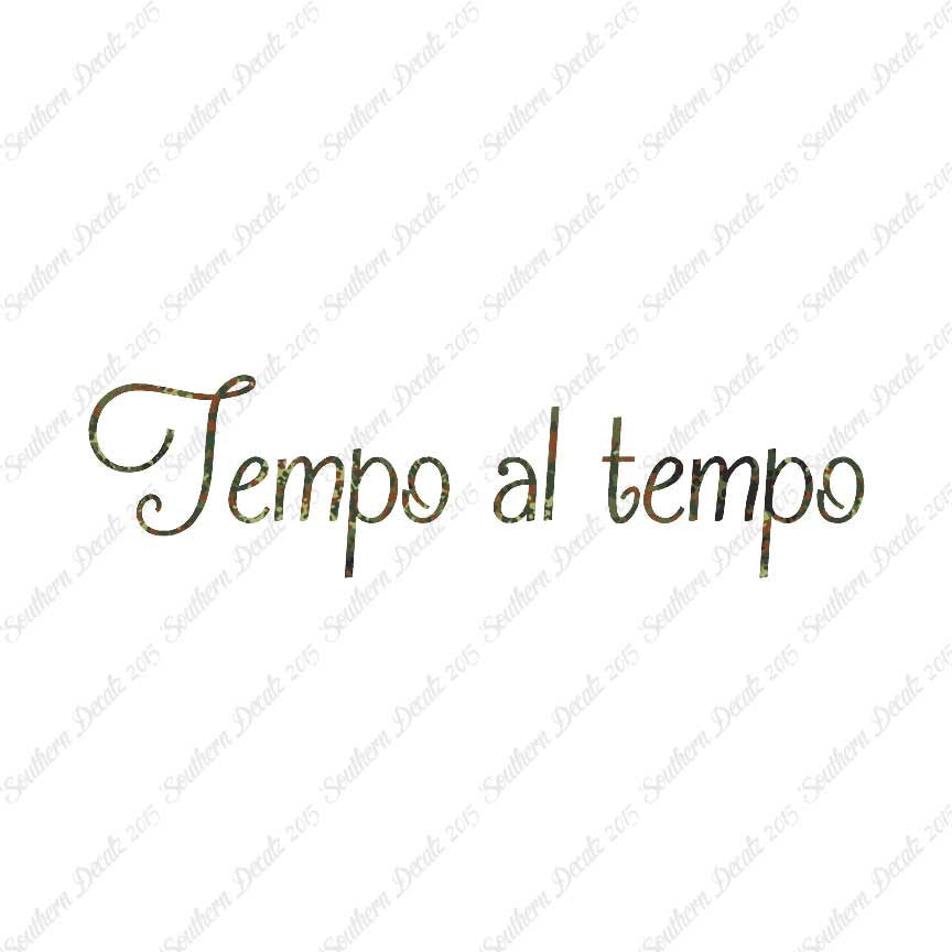 Italian Temo Al Tempo