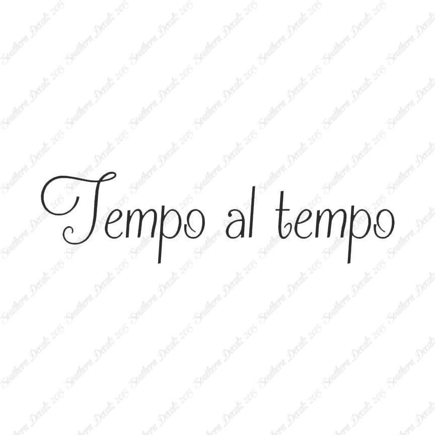 Italian Temo Al Tempo