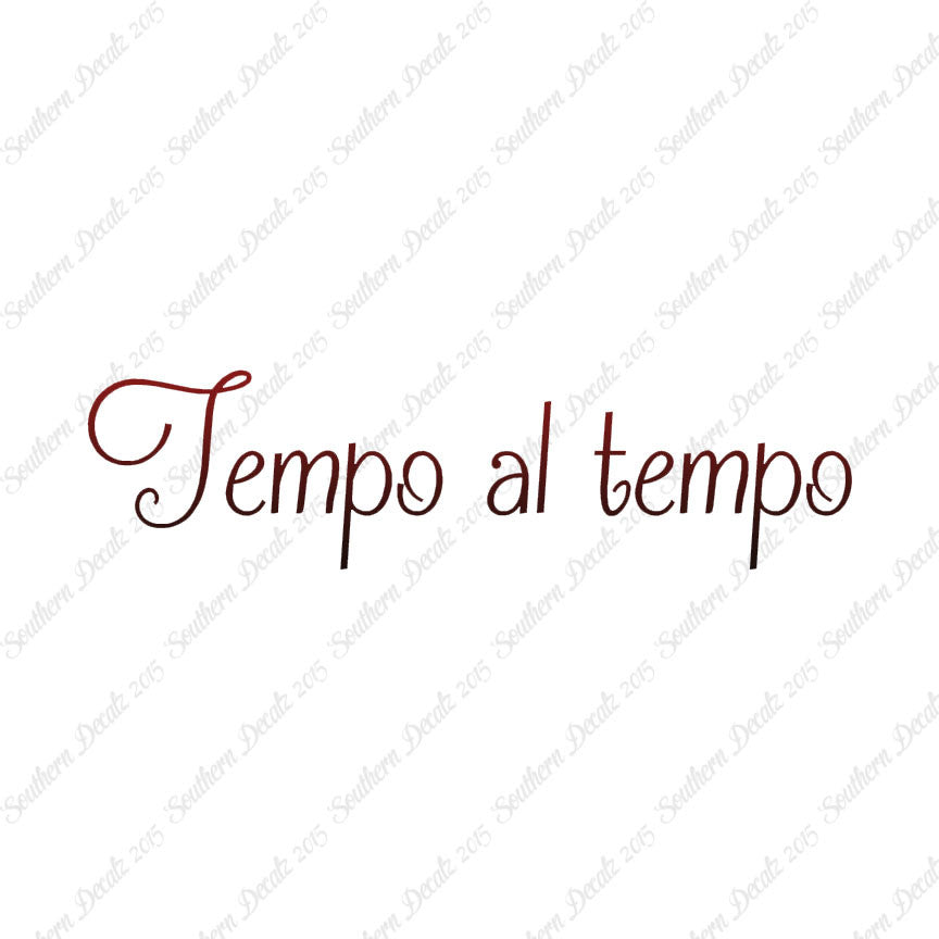 Italian Temo Al Tempo