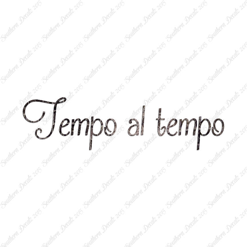Italian Temo Al Tempo