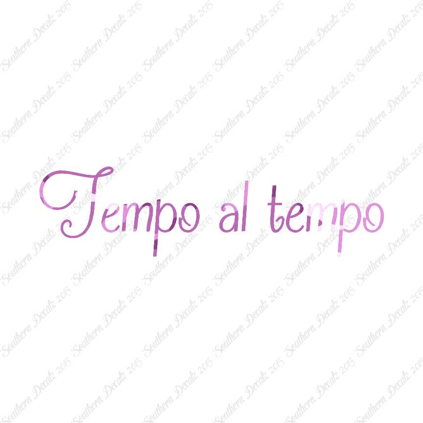 Italian Temo Al Tempo