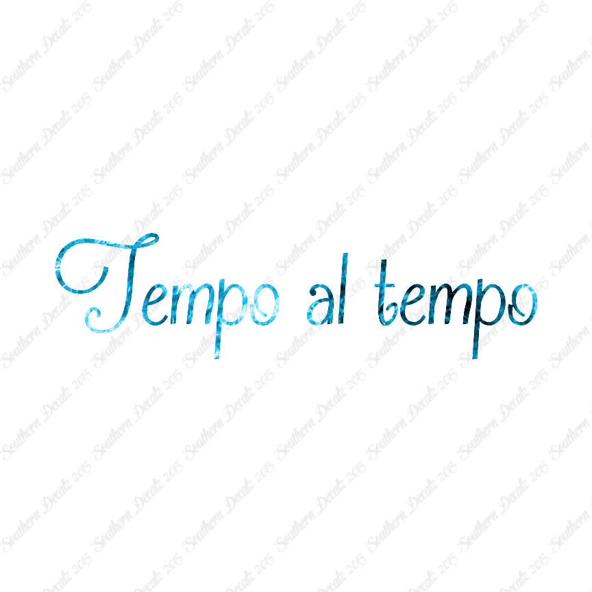 Italian Temo Al Tempo
