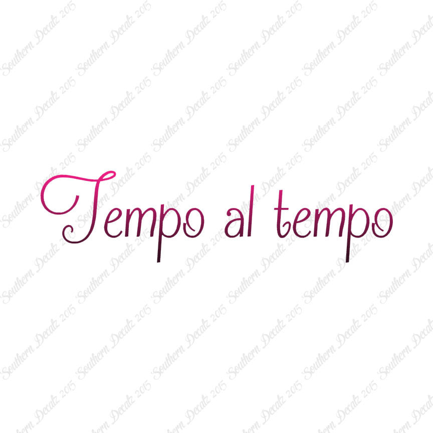 Italian Temo Al Tempo